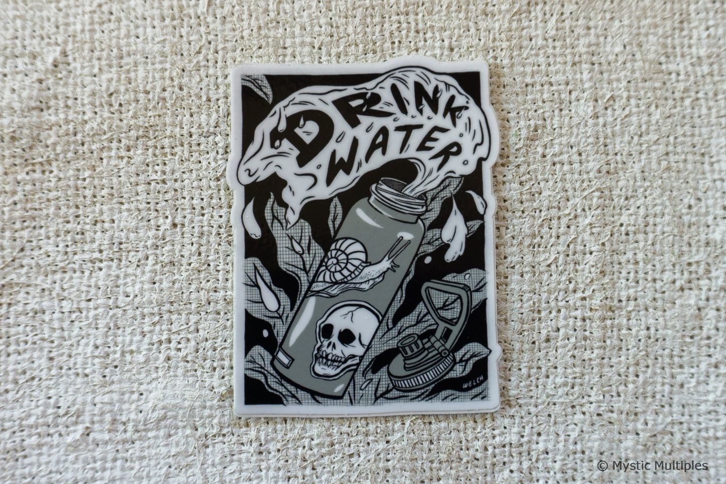 Drink Water Sticker