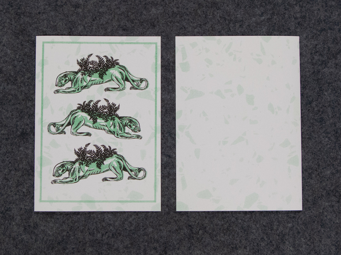 Jaguar Blank Card Set