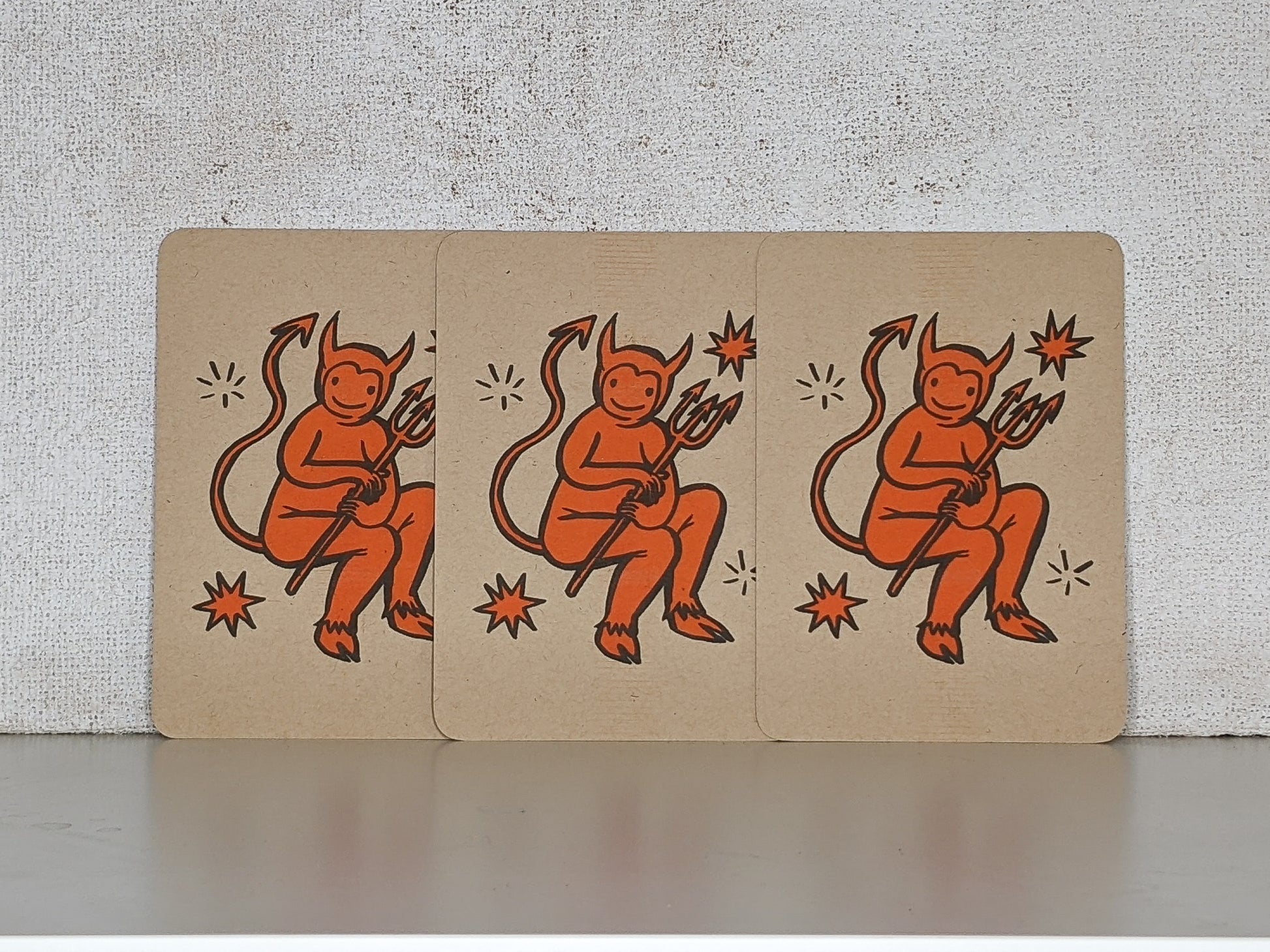 Set of three cards store option picture