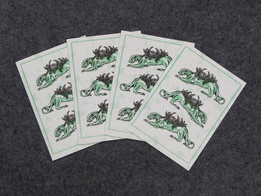 Jaguar Blank Card Set