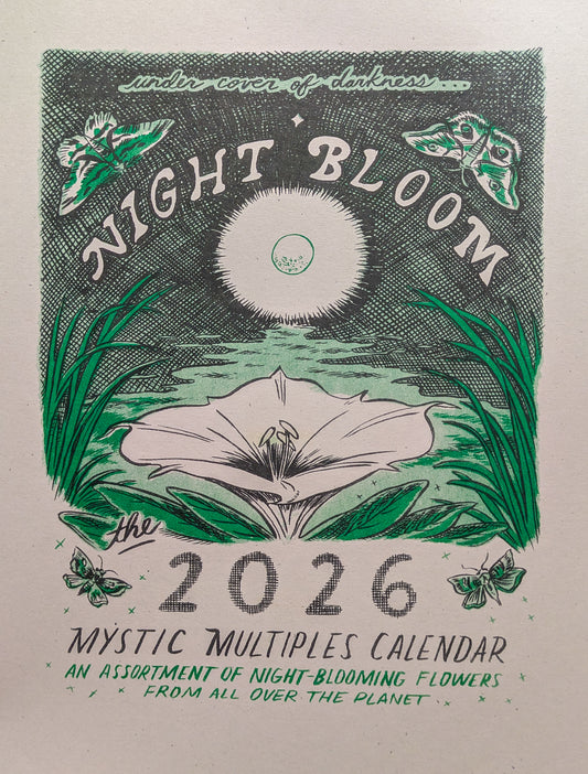 Night Blooms 2026 Calendar